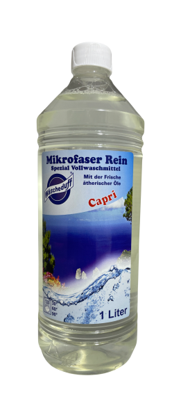 3 Liter Mikrofaser Rein Spezial Vollwaschmittel Sortenrein